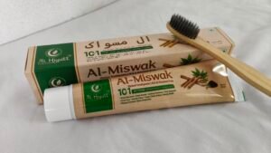 Al Miswaq Natural Herbal Toothpaste | Miswak, Neem & Kalonji | Fluoride-Free | Sunnah-Inspired | Halal Certified